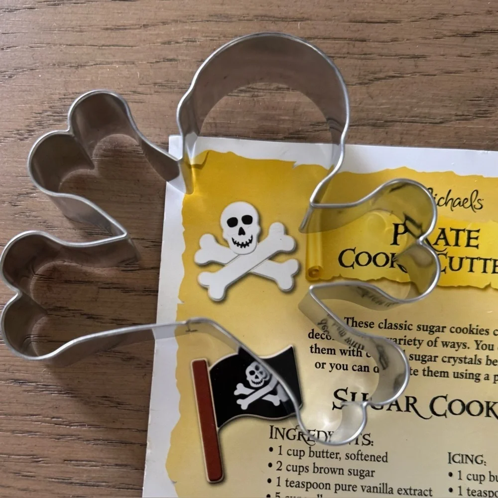 Pirate Cookie Cutters Set